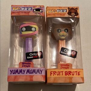 Yummy Mummy and Fruit Brute Pop! PEZ Dispensers